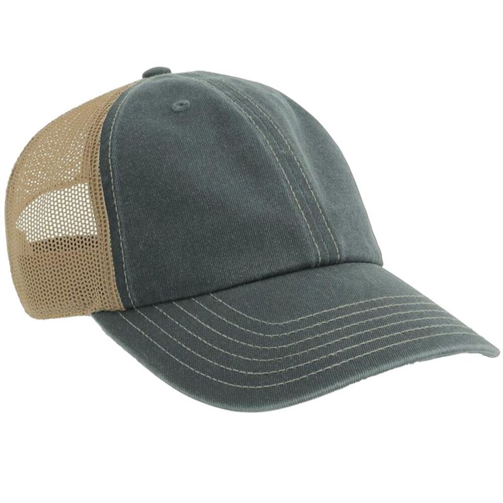 Atlantis Unisex Adult Acteon 6 Panel Trucker Cap / Navy/Khaki